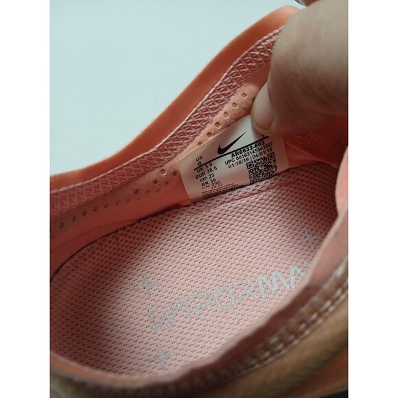 Nike Air VaporMax 2019 Running Shoes "Bleached Coral" AR6632-603 Women’s Size 6 - Picture 7 of 7